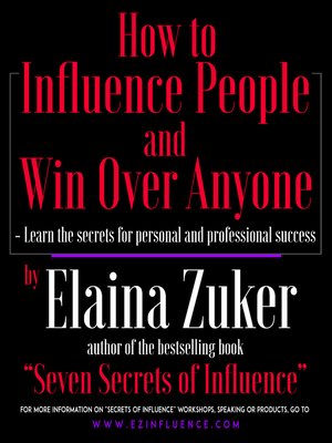 cover image of How to Influence People and Win Over Anyone